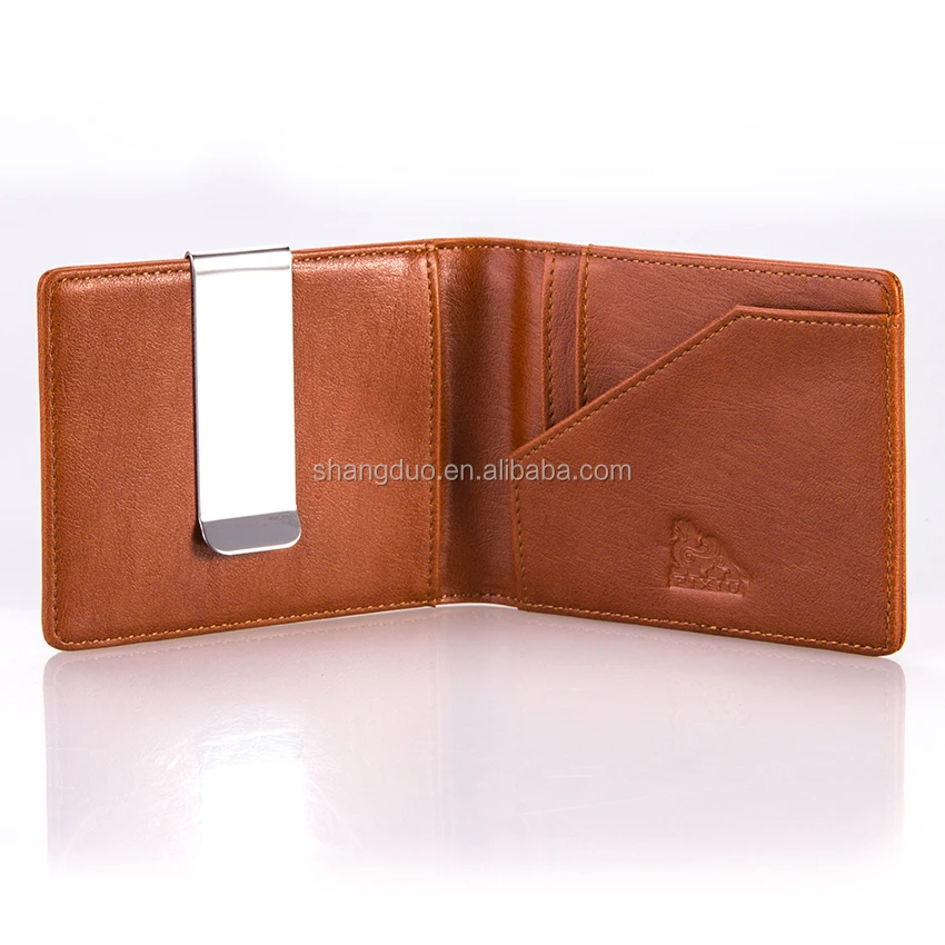 Top Quality Supplier OEM&ODM Wallets Leather Blank Money Clip