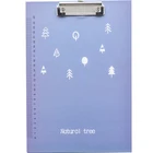 Elegant a4 paper writing clipboard with cartoon pattern