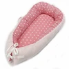 Summer Sewing Pink Pattern Sleep Snuggle Bassinet Baby Nest