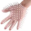 China Factory Hands Gloves Masturbation Vagina Sex Massage Love Spike Gloves for Weman and Man