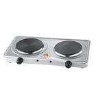 stainless double burner electric stove electric water cooking appliance