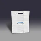 Eco friendly special design custom printed small plastic bag with plastic handles