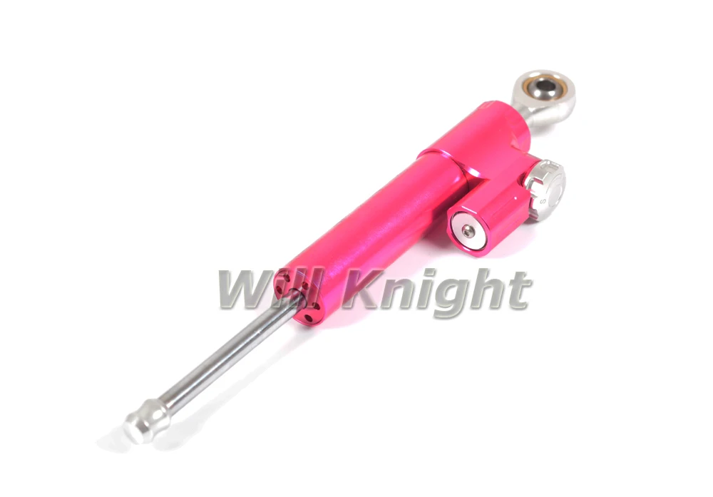 Motorcycle Steering Damper Stabilizer for Yamaha Pink Silver
