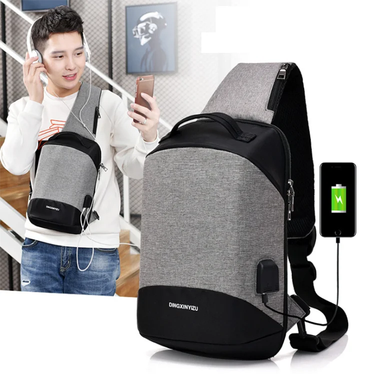 Wholesale New Product Anti Theft USB Charging Sling Bag Sport Outdoor Backpack for Men, Many colors
Wholesale New Product Anti Theft USB Charging Sling Bag Sport Outdoor Backpack for Men, Many colors