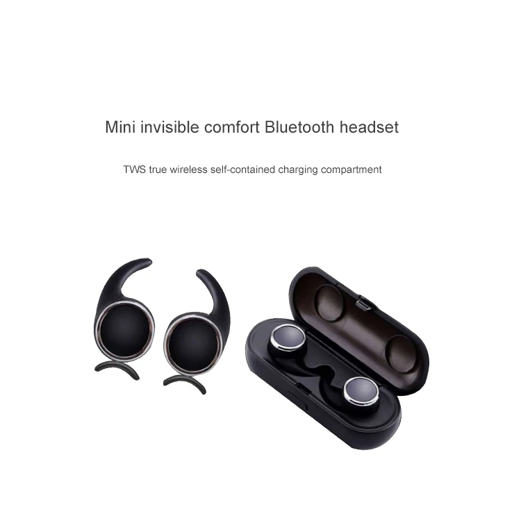 Promotional 2018 Wireless Headphones Stereo R160 5.0 Bluetooth Mini Earphone In-ear TWS Earbuds for Phone R160 - ANKUX.COM