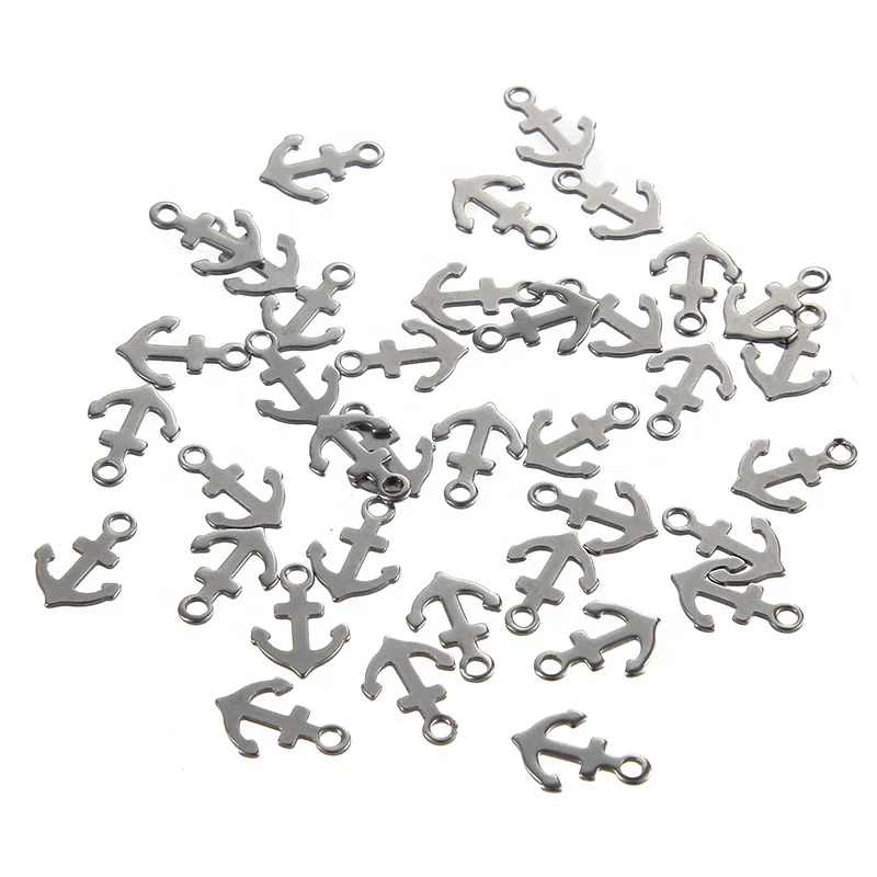 Stainless Steel Ship Wheel Anchor Pendant nautical pattern original color Bracelet DIY Jewelry charms, Steel color
Stainless Steel Ship Wheel Anchor Pendant nautical pattern original color Bracelet DIY Jewelry charms, Steel color
