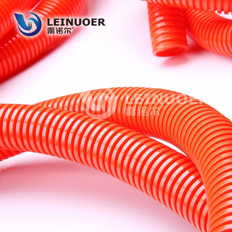 Inch Flame Retardant Pa Plastic Corrugated Flexible Heat Resistant