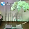 Beautiful wedding flower stand centerpieces crystal pillars pedestal for wedding decorations