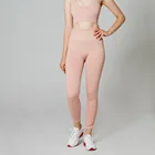 Yoga Capri Leggings Women Running Seamless Knit Pants Unique Jacquard Flares Gym Workout Wear