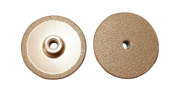 Vacuum Brazed Cut-N-Grind Wheel Diamond Flush Cutting Blade with Flange for Hard Stone Concrete