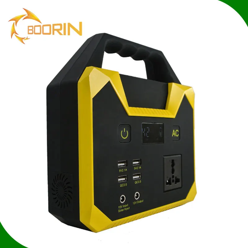Portable power generator AC 100W 200W 300W 500W 1000W 220v outdoor power bank station 110v USA EU charger mini solar power bank - ANKUX.COM