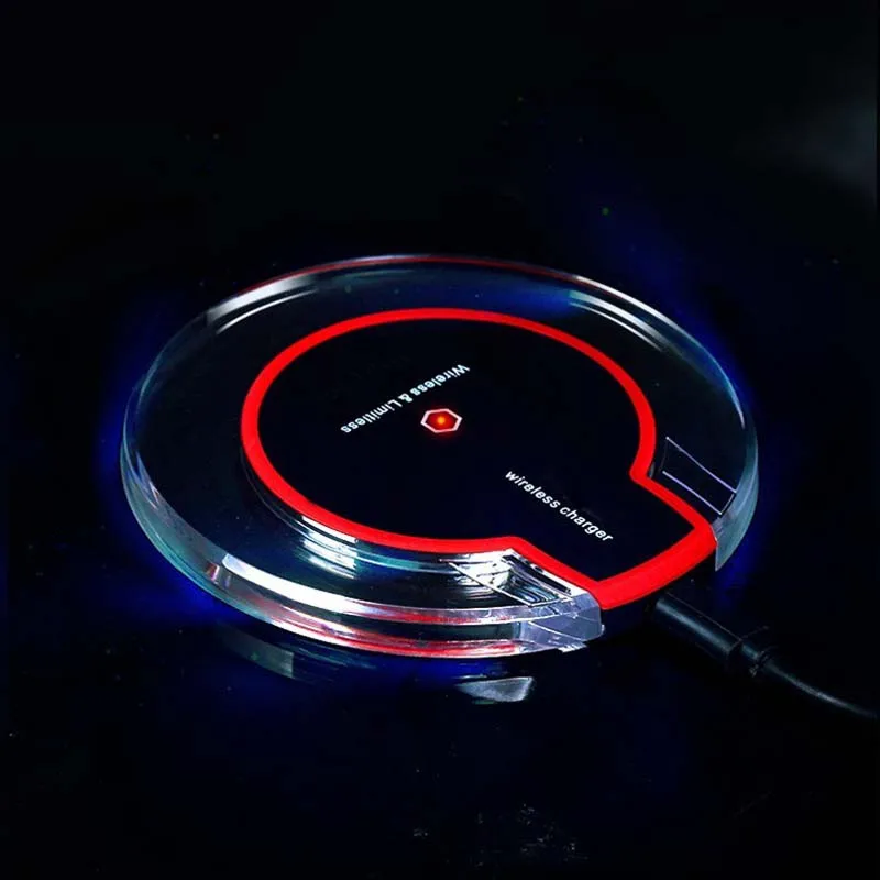 High Quality Mini Qi Wireless Charging Fast K9 LED Light Wireless Charger for Qi mobile phone, Black/white
High Quality Mini Qi Wireless Charging Fast K9 LED Light Wireless Charger for Qi mobile phone, Black/white