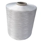 High Strength White PP Twisted Yarn 1200D/60TPM for pp bag sewing