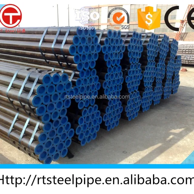 api black painted carbon steel pipes ,beveled/plain ends,plastic