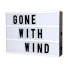 DC5V USB DIY Free Combination New Home Gifts A3 Size Light Up Message Board LED Light Up LED A3 Cinema Light Box with Letters