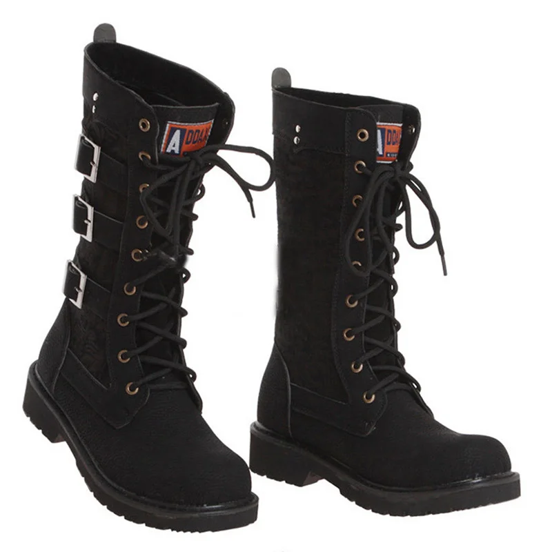 Buy Black Men Boots Military Tactical 