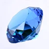 Shiny Decorative Unique Blue Sapphire Crystal Diamond Paperweight for Gifts
