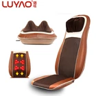 Massage For Car Massage Cushion For Car LY-712A Vibrating Heated Auto Shiatsu Back Massage Cushion For Chair And Car