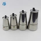 China manufacture OEM stainless steel coffee maker pot, aluminum coffee maker with customized box