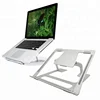 Hollowed out foldable aluminum laptop stand portable notebook stands