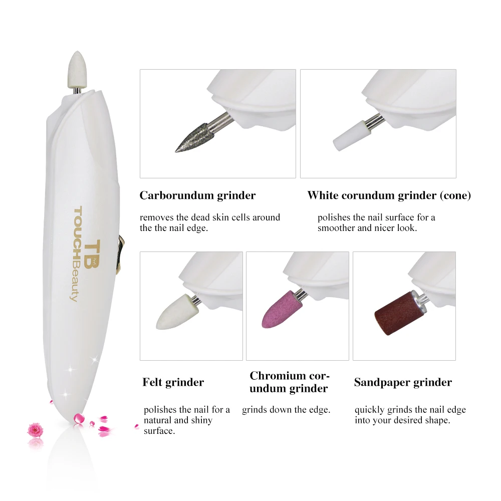 Rechargeable Stainless Steel Manicure Pedicure Set