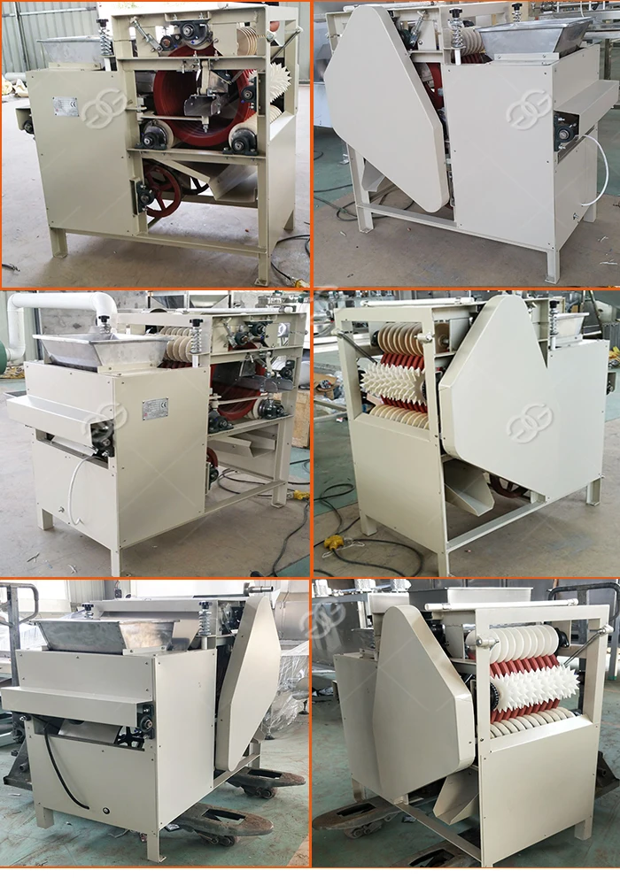 Trade Assurance Groundnut Red Skin Removing Almond Blanching Monkey Nut Peanut Peeler Peanut Peeling Machine with Wet Type