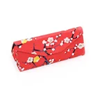 Cmyk Printing Triangle Folding Handmade Reading Glasses Case For Gift