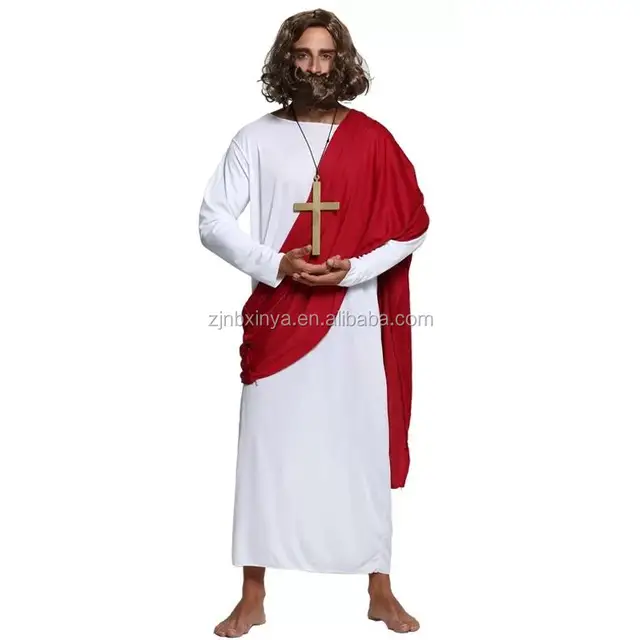 Costumi del partito Gesù per cosplay halloween costume uomo