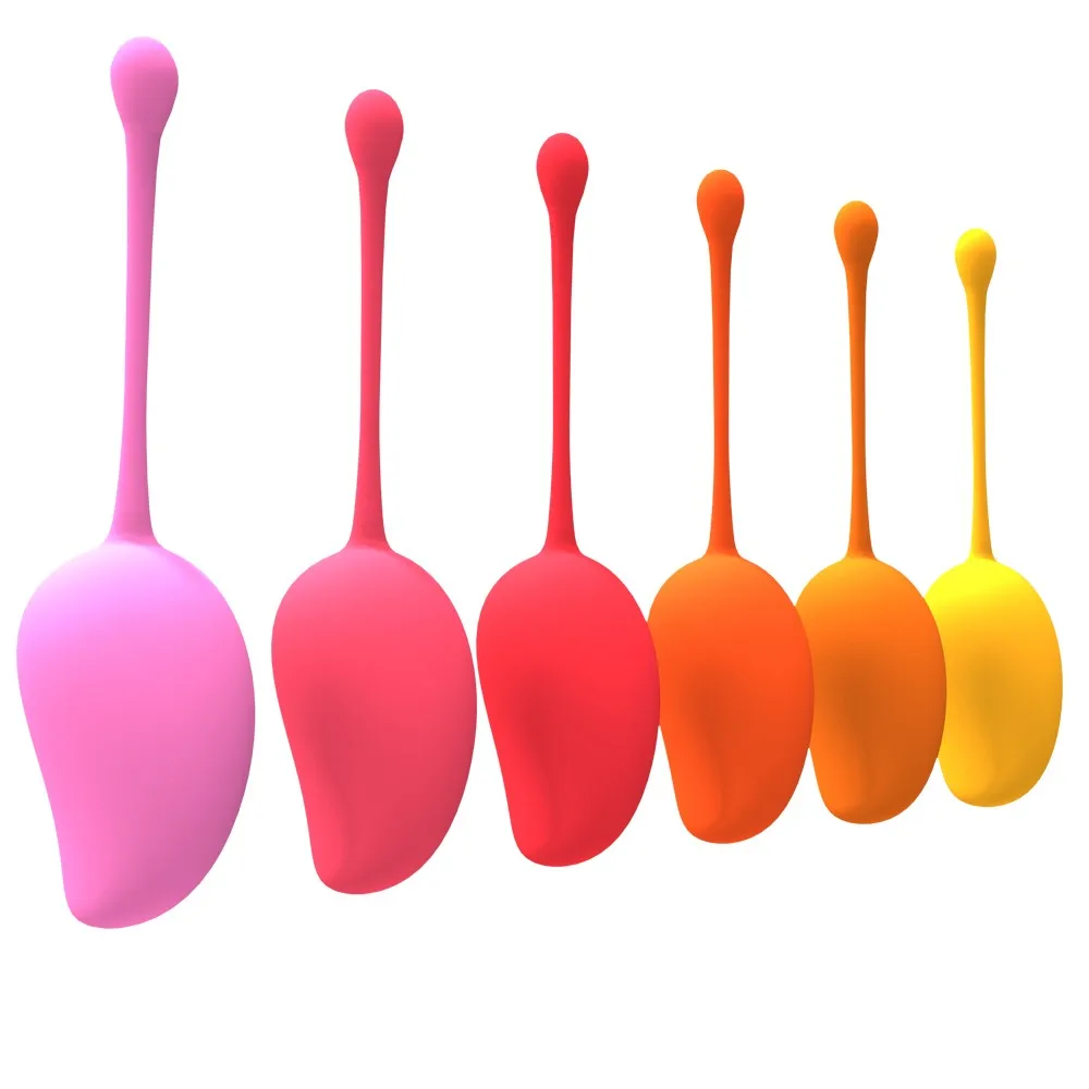 Silicone Kegel Balls Pelvic Floor Exercise Shape Different Weight