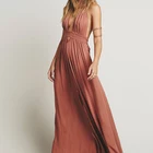 APHACATOP Long Sleeveless Sexy Summer Women Party Maxi Dress