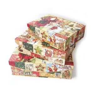 christmas gifts packaging box foldable magnetic box custom