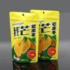 Artwork design food grade dry fruit Mango ziplock pouch stand up pouch packaging bag aluminum foil bag