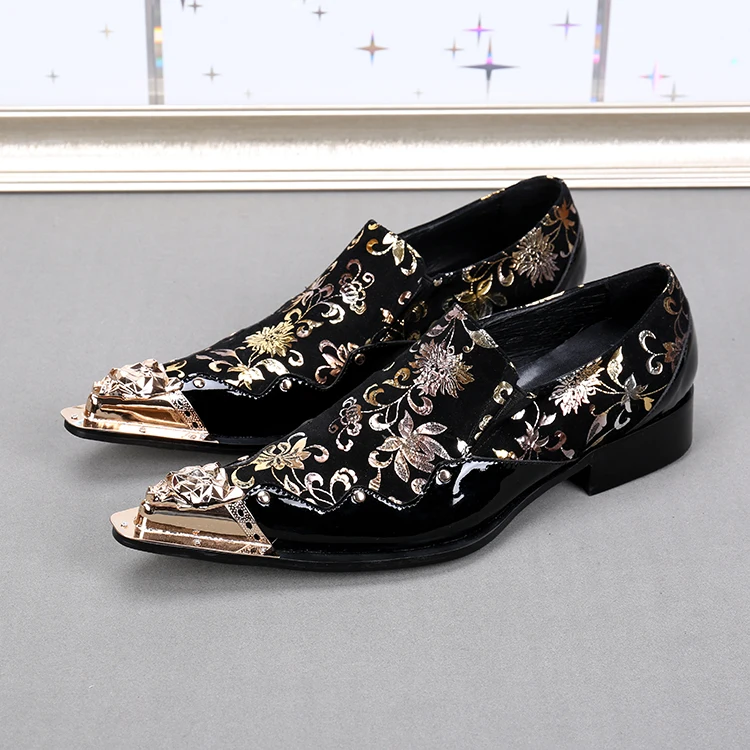 NA051 2021Black Gold Design Men Business Dress Shoes Point Toe Genuine Leather Oxford Formal Wedding Party Shoes Plus Size, As the picture
NA051 2021Black Gold Design Men Business Dress Shoes Point Toe Genuine Leather Oxford Formal Wedding Party Shoes Plus Size, As the picture