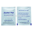 Customized factory Alcohol Pads and swab 70% Isopropyl