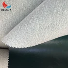 New Product finished pvc metallic leather nap cloth for bag