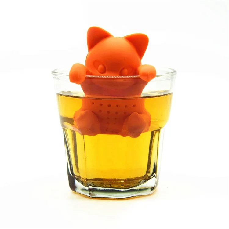 Kitten Cat Tea Infuser Silicone Loose Leaf Orange ,cute tea strainer set for cat lovers, Grey(can be custom)
Kitten Cat Tea Infuser Silicone Loose Leaf Orange ,cute tea strainer set for cat lovers, Grey(can be custom)