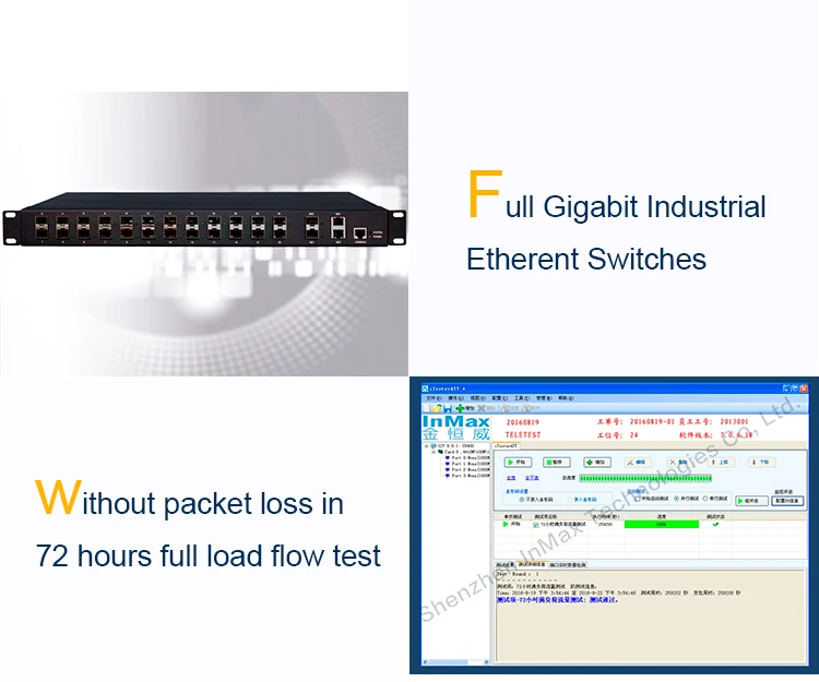 24 port fiber optic ethernet switch