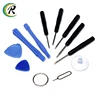 11 in 1 Mobile Phone repairing tools Kit Spudger Pry Opening Tool Screwdriver Set for iPhone 4 5 6 6 plus for Samsung