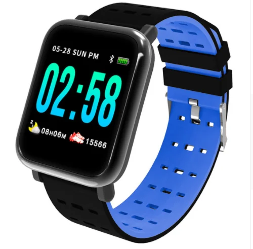 IP67 Waterproof Smart Wristband Watch Blood Pressure Smart Bracelet Heart Rate Monitor Sport Fitness Tracker, Multiple colors
IP67 Waterproof Smart Wristband Watch Blood Pressure Smart Bracelet Heart Rate Monitor Sport Fitness Tracker, Multiple colors
