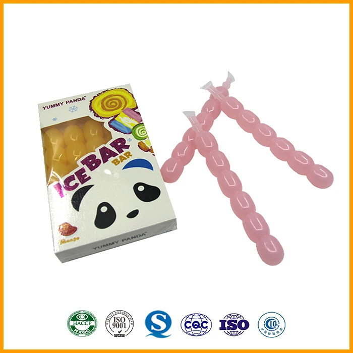 yogurt ice pop jelly fruit flavor ice pop stick