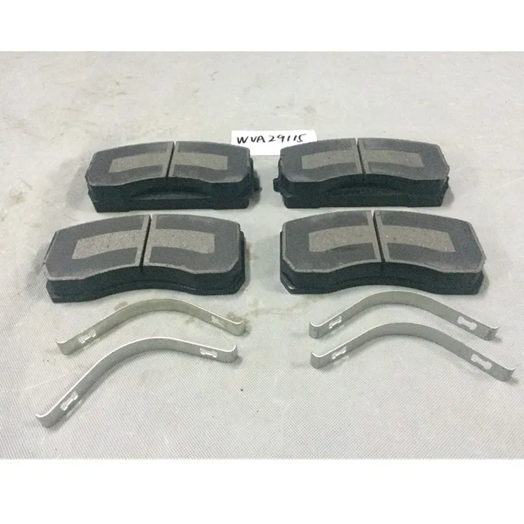 High quality brake pad oem 29115 for MB actros eurocargo truck spare parts (2)