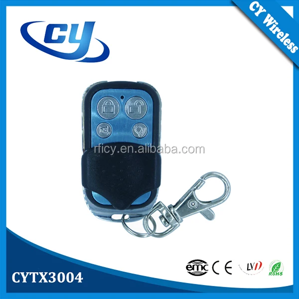 CYTX3004 + CYRM03 Wireless RF Universal Car Alarm Remote Control Garage Door Decoding Receiver Set