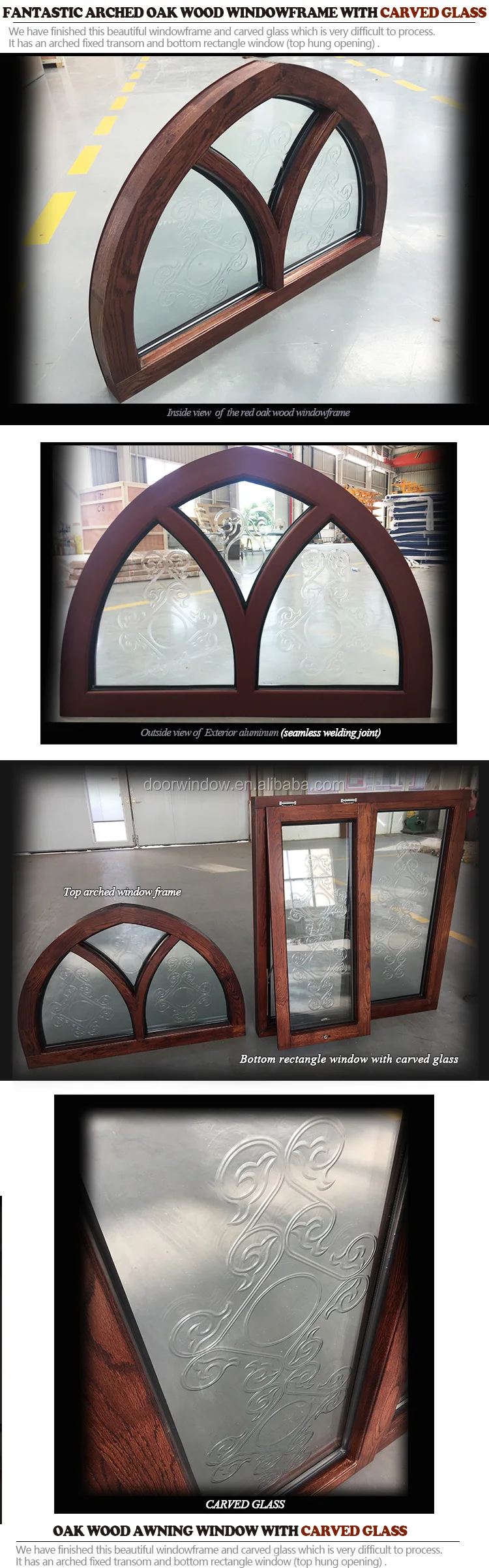 Wood window design arched windows with built in blinds