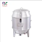 Charcoal baking duck chicken oven roasting BBQ stove