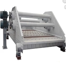 Rotary vibrator screen for sand
