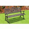corrosion resistant steel metal wrought iron bench antique cast iron park bench