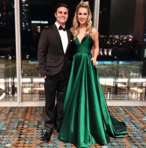 Emeral Green Dress Indian Prom