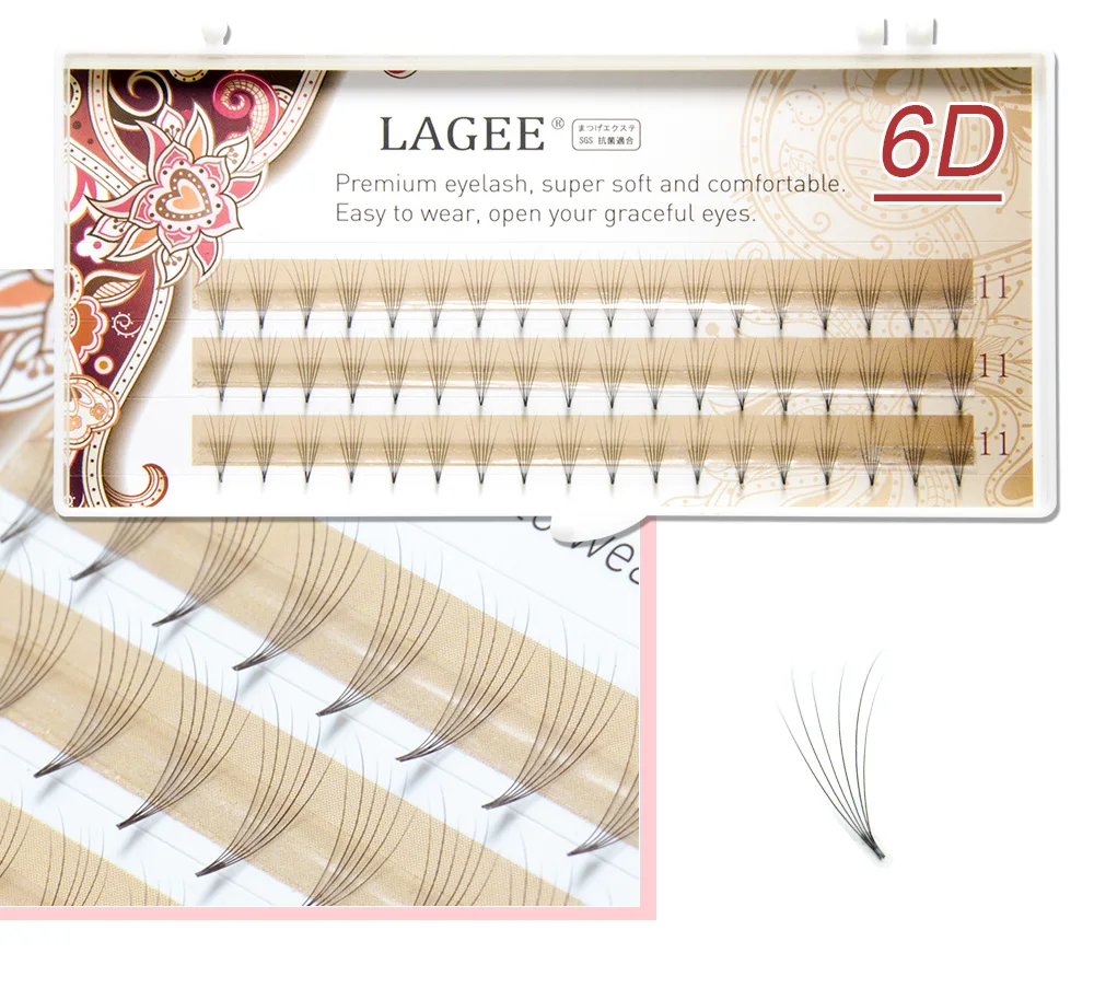 6D volume eyelash make up eyelash extensions hand-made black faux mink premium eyelash premade fan
6D volume eyelash make up eyelash extensions hand-made black faux mink premium eyelash premade fan
