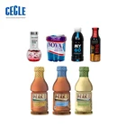 PVC,PET bottle automatic shrink sleeve label wrapping labeling machine, bottle label shrink wrap machine