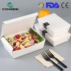 Fried Box Shipping Box Europe Market Hot Sale Paper Pasta Fried Chips Fried Chicken Salad Noodle Box Custom Design Logo Size Colour Best Quality